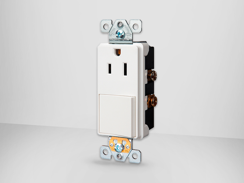 INTERRUPTOR UNIPOLAR TOMACORRIENTE ACCESORIOS ELECTRICOS