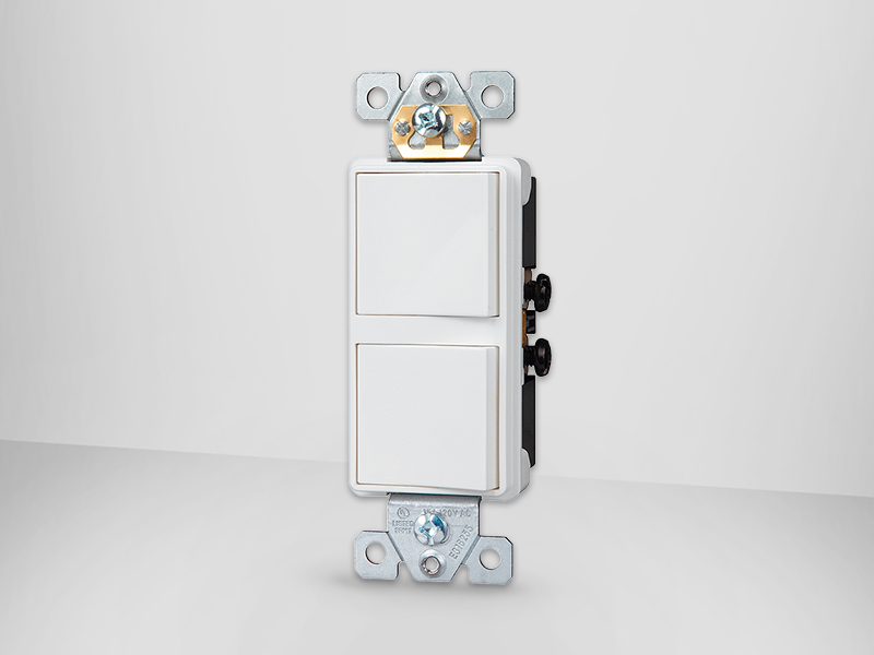 INTERRUPTOR DOBLE TRES VIAS ACCESORIOS ELECTRICOS