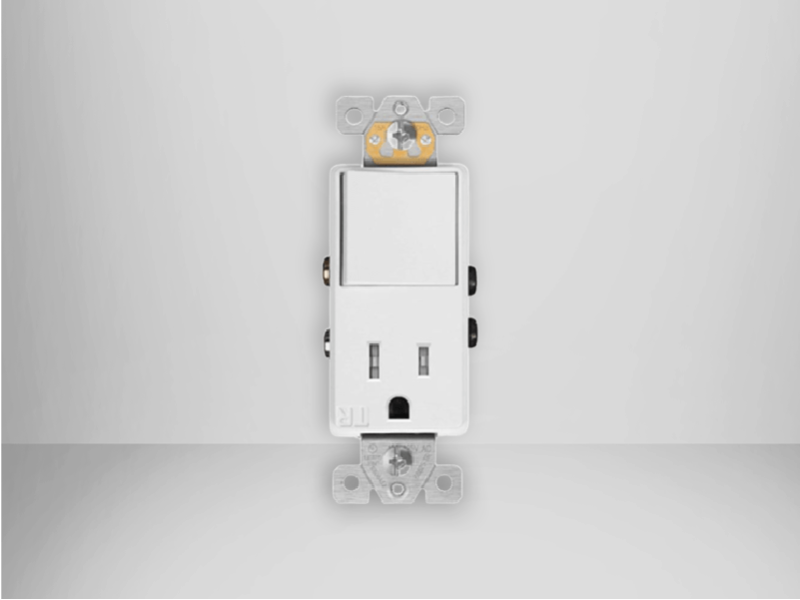 INTERRUPTOR UNIPOLAR TOMACORRIENTE ACCESORIOS ELECTRICOS