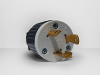 Enchufe, 30Amp, 250V, 2 polos, 3 hilos, NEMA L6-30P