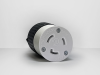 Conector, 20Amp, 250V, 2 polos, 3 hilos, NEMA L6-20C