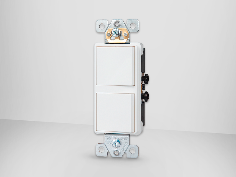 INTERRUPTOR DOBLE UNIPOLAR ACCESORIOS ELECTRICOS