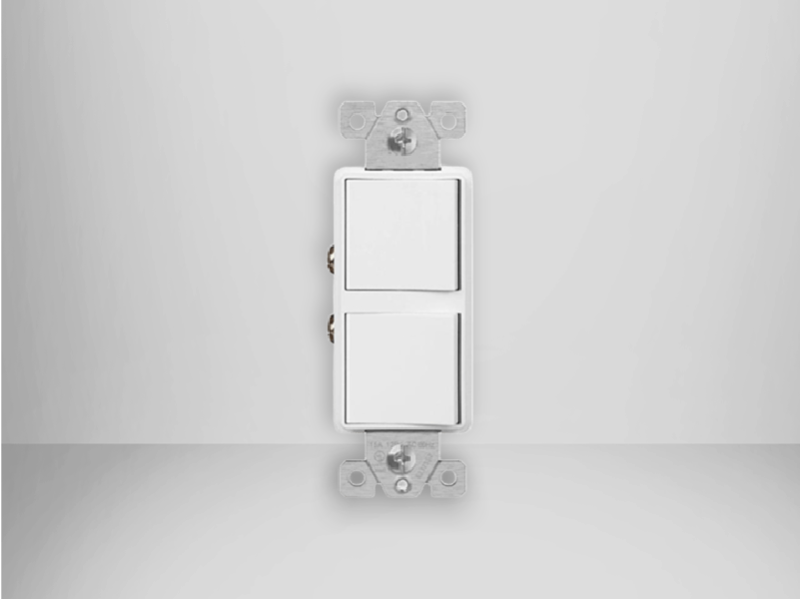 INTERRUPTOR DOBLE TRES VIAS ACCESORIOS ELECTRICOS